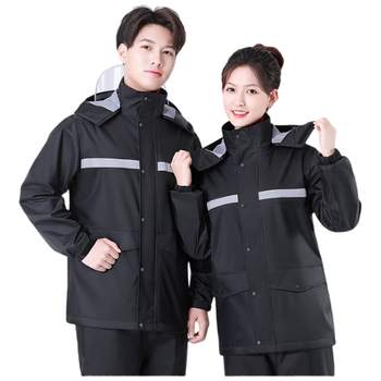 备美雨衣雨裤套装加厚分体骑行成人双层摩托车雨衣男女款防水外卖套服