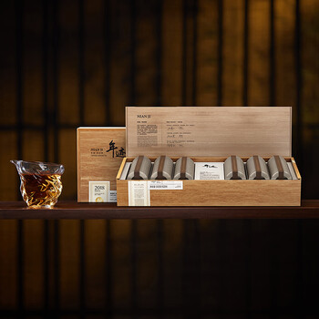 小罐茶年份茶2018年福鼎产区寿眉茶紧压老白茶5g*102饼510g 茶叶礼盒