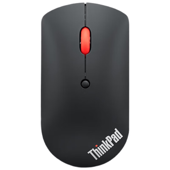 ThinkPad联想 无线蓝牙鼠标 轻静音鼠标 经典小红点 便携超轻薄时尚人体工学鼠标 适合差旅 连接2台设备