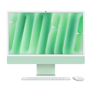 Apple/苹果/苹果AI/iMac24英寸M4(10+10核)32G 1T绿色纳米玻璃一体式电脑Z1K3000GH【企业专享】