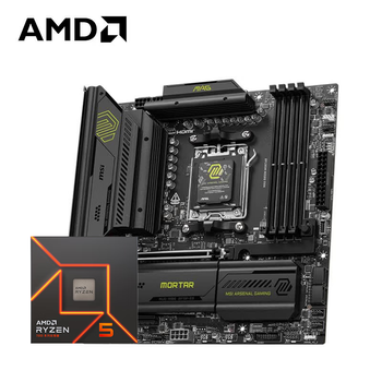 AMD锐龙R5 7500F搭微星B850M MORTAR迫击炮 主板CPU套装