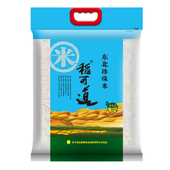 稻可道 东北珍珠米 东北大米   粳米5kg