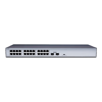 华为数通智选S1730S-L24T2SR-A1千兆交换机24口千兆电口+2上行光纤口 企业级二层机架式以太网络集线器