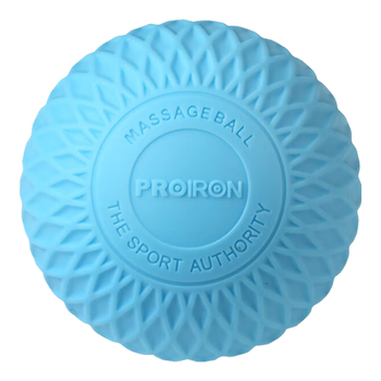 PROIRON普力艾 筋膜球足底背部肩颈按摩球足弓肌肉放松颈膜球 鸟巢纹灰色
