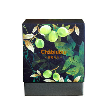 chabiubiu葡萄乌龙茶10包30g盒装 水果花草茶冷泡茶袋泡调味茶过年送礼佳选