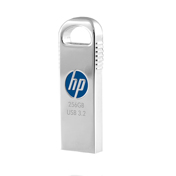 惠普256G USB 3.2 Gen 1 U盘 x306w 金属高速u盘  读速新升级230MB/s 学习办公车载电脑大容量优盘