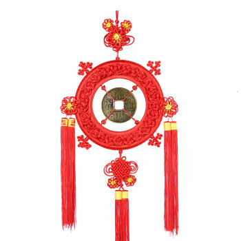 节庆用品中国结大号中号福字铜钱吉祥家居走道手工客厅玄关卧室新房