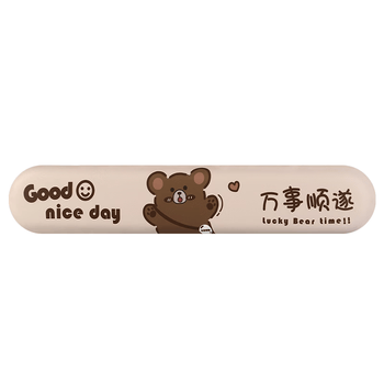 镭拓（Rantopad）TOTO人体工学记忆棉键盘托腕垫防滑手托 鼠标柔软硅胶护腕 电脑桌办公游戏亲肤支撑架肘托 幸运熊