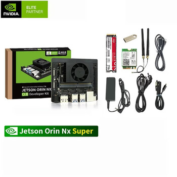 英伟达（NVIDIA）Jetson Orin NX Super AI 开发者套件 人工智能边缘计算开发板 16GB 2TB 存储 157TOPS