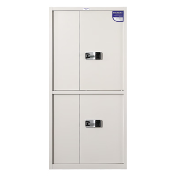 中伟（ZHONGWEI）保密柜文件柜国家保密认证密码密码保险柜智能指纹锁灰白通双节抽