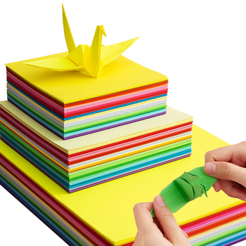 晨光（M&G）【开学文具】益智diy手工彩纸A4彩色折纸专用纸儿童剪纸画画纸千纸鹤纸飞机 10色/100页赠教学视频