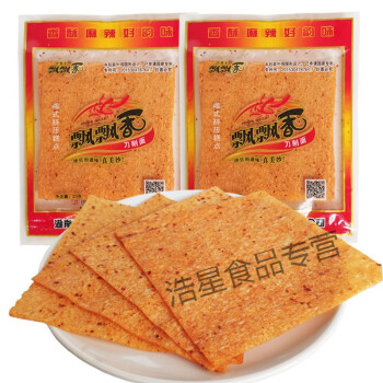 湖南飘飘香刀削面辣条香飘飘麻辣片8090后儿时怀旧小吃零食辣条零食