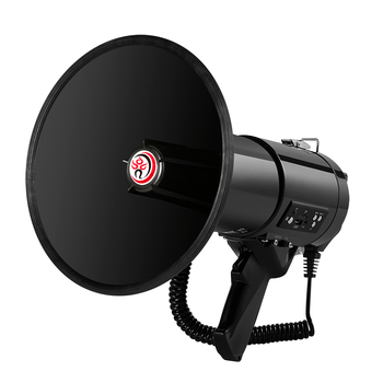 雷公王CR-87 50W大功率喇叭扩音器扬声器手持喊话器录音520秒宣传USB高音喇叭官方标配+2600毫安锂电池