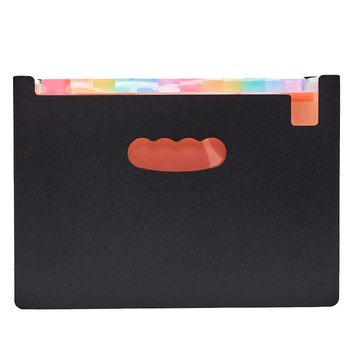 斯图sitoo A4风琴包文件收纳夹开学季学科袋多层可伸缩档案夹学生分类试卷册合同票据资料册 6235可立式24格