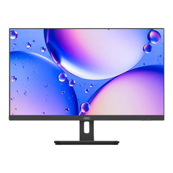 AOC显示器2K 27英寸 IPS电脑显示屏幕 办公学习护眼低蓝光 台式拓展笔记本扩展屏Type-C65W Q27E12C
