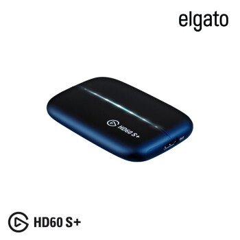 elgato HD60 S+游戏直播录制HDMI视频USB采集卡4K/HDR/PS4/Switch