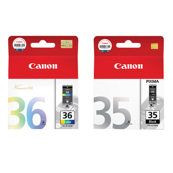 佳能 PGI-35 黑色+CLI-36彩色墨盒套装（适用iP110/iP100）【ZY】