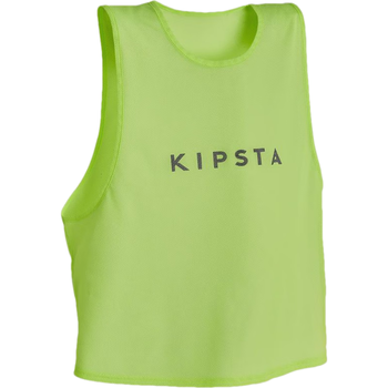 迪卡侬成人足球训练背心对抗服黄色（成年人款） 2652725