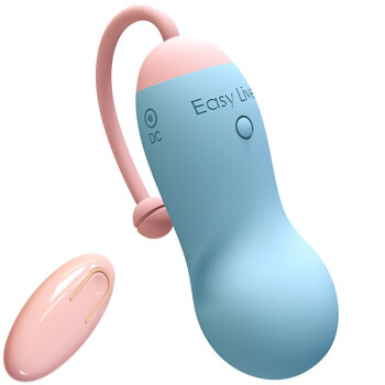Easy Live 无线遥控跳蛋成人情趣用品女用自慰器充电防水静音 e-Touch蓝色遥控器款