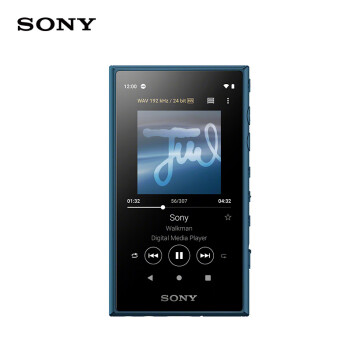 索尼（SONY）NW-A105 无线Hi-Res 安卓9.0 高解析度 无损音乐播放器 MP3 蓝色