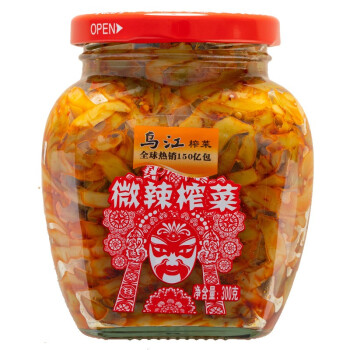 300g瓶装 微辣榨菜300g*2瓶【图片 价格 品牌 报价】-京东