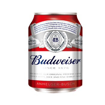 百威（Budweiser） 百威啤酒迷你装255ml*24听