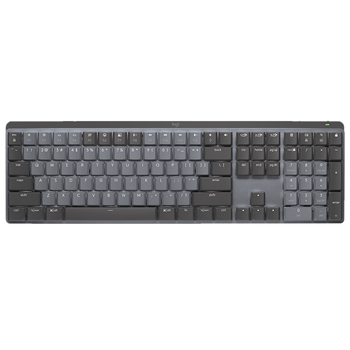 罗技（Logitech）大师系列 MX Mechanical 商务低噪无线双模矮轴机械键盘 智能键盘 全尺寸段落青轴