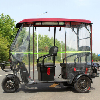 三轮车雨棚全封闭雨棚适用于小巴士电动车雨棚篷老年电动三轮车车棚