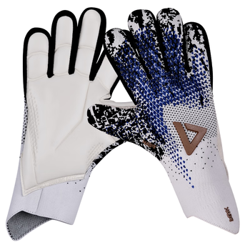 匹克守门员手套天然乳胶防滑耐磨减缓冲击成人儿童专业训练门将手套足球手套守门员装备YH22205白黑8号