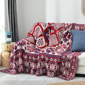 卡植欧kzo沙发巾盖布一体式北欧双面沙发布全盖纯色毯子单人网红沙发