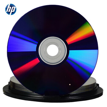 惠普（HP）DVD+R DL 光盘 刻录盘 空白光盘 光碟 D9碟片10片装8.5g