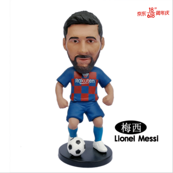 里奥·梅西messi 足球礼品玩偶公仔生日礼物巴萨梅西周边礼盒围巾