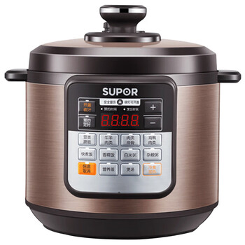 苏泊尔（SUPOR）SZAS 电压力锅CYSB50YCW10D家用电高压锅5L智能预约多功能电饭煲4-6人双胆 CYSB50YCW10D