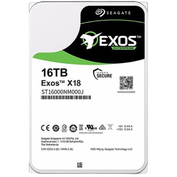 希捷(Seagate)企业级硬盘16TB 256MB 7200RPM SATA接口 希捷银河 ST16000NM000J