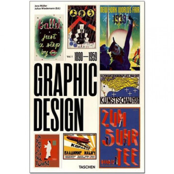 现货The History of Graphic Design: 1890-1959 平面设计历史书籍