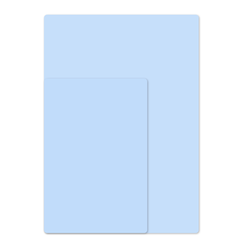 西玛（SIMAA)A3书写垫板蓝色 作业书法绘画垫板美术桌垫 学生考试垫板 练字垫板 学生文具 单个装 6106