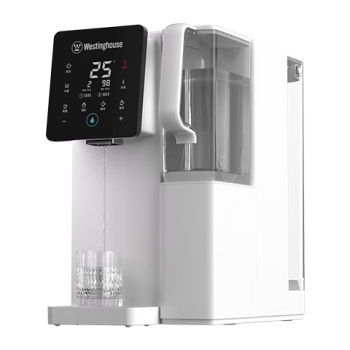 西屋（Westinghouse）净饮机家用台式免安装净饮水直饮机RO反渗透外置纯水壶净水器C5白色矿化富锶