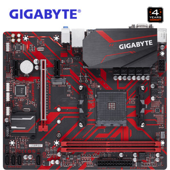 技嘉(gigabyte)b450m gaming 主板(amd b450/socket am4)