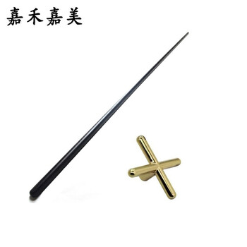 嘉禾嘉美  台球架杆器 台球辅助杆十字架杆台球用品配件 1.4m长含十字架