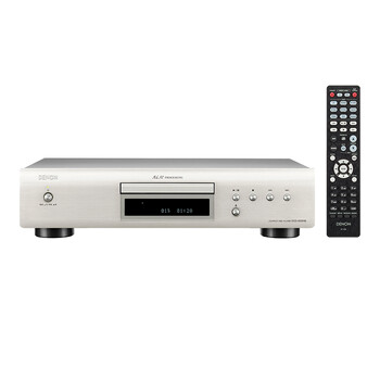 天龙（DENON）DCD-600NE 音箱 音响 高保真 Hi-Fi发烧音响 进口 入门级CD播放机 银色