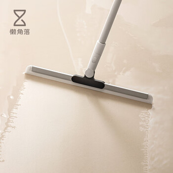 懒角落硅胶刮水器魔术扫把拖把刮水板家用卫生间浴室拖地地刮 45cm