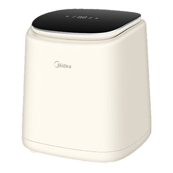 美的（Midea）波轮洗衣机全自动 0.5KG迷你 内衣懒人洗衣机 高温煮洗除菌螨 MNB5VCAW0E  京东自营