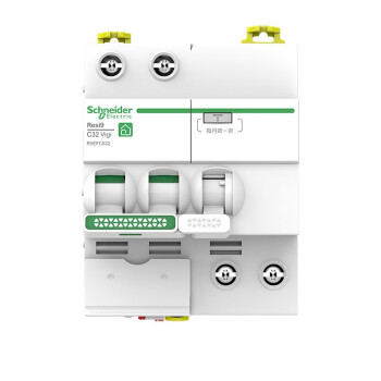 施耐德断路器 空气开关 漏电保护器Resi9系列空开R9小型总开关 2P带漏电保护 32A