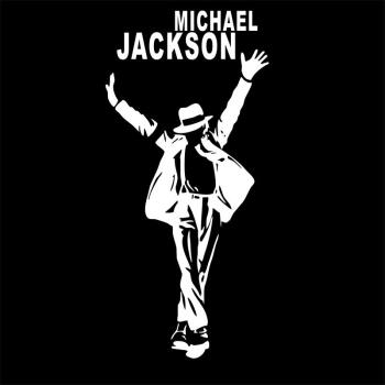 michael jackson经典专辑太空步卡通墙贴歌手迈克尔杰克逊壁画贴男生