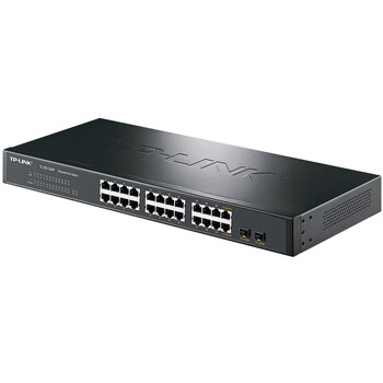 普联(TP-LINK)24口全千兆+2千兆SFP PoE交换机 企业级分流器 分线器TL-SG1226P 普联(TP-LINK)24口全千兆+2千兆SFP PoE交换机 企业级分流器 分线器TL-SG1226P