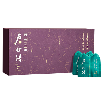 卢正浩绿茶西湖龙井茶特级100g2026新茶明前茶叶礼盒端午节父母长辈送礼