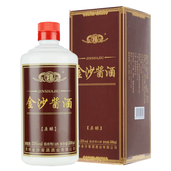 金沙酒 金沙酱酒原酿 酱香型白酒53度贵州酱酒500ml【图片 价格 品牌