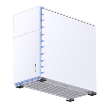 乔思伯(JONSBO)松果D41 标准版白色 ATX机箱(双360冷排/ATX电源/Type-c Gen2 10Gbps+/垂直风道/长显卡) 乔思伯(JONSBO)松果D41 标准版白色 ATX机箱(双360冷排/ATX电源/Type-c Gen2 10Gbps+/垂直风道/长显卡)