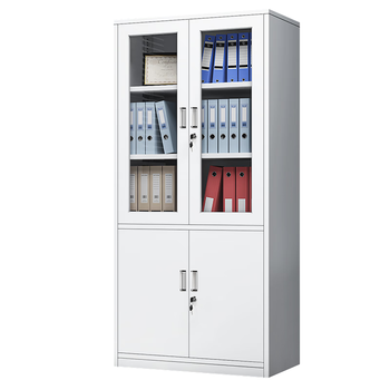 奈高（NAIGAO）文件柜办公柜钢制铁皮柜资料柜档案柜员工柜储物柜大器