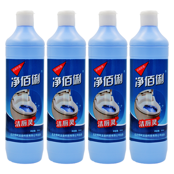 净佰俐洁厕灵500g*4瓶马桶清洁剂洁厕液厕所浴室除垢除菌